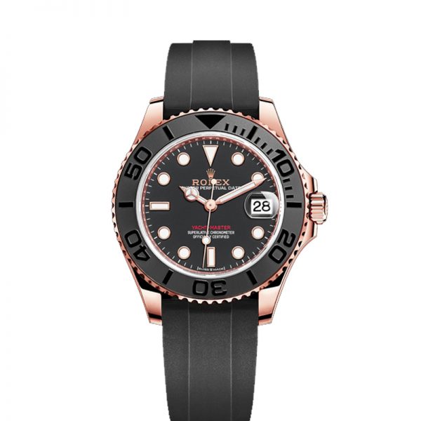 Rolex Yacht-Master 268655 Reloj unisex de 37 mm con esfera negra