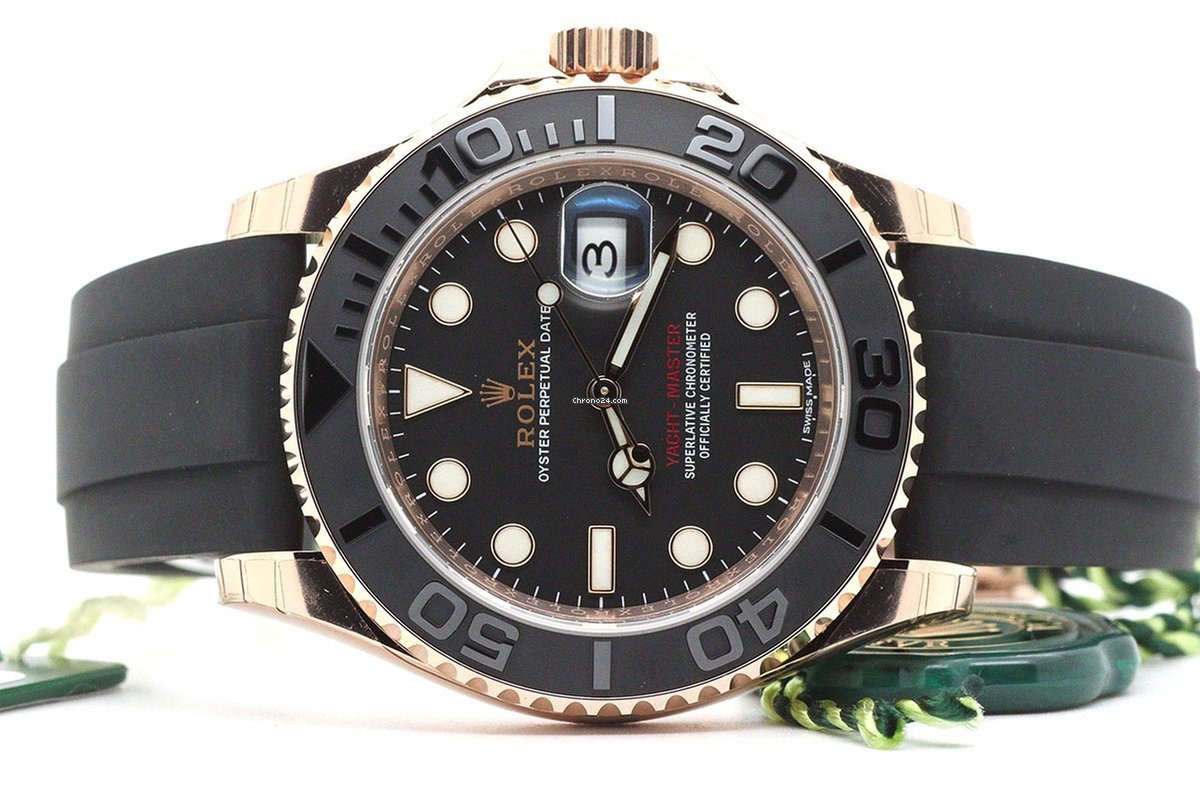 Fausse montre Rolex Yacht-master 40 Oyster 40 mm Everose Gold ...