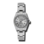 rolex-lady-oyster-perpetual-26-rhodium-dial-stainless-steel-rolex-oyster-automatic-watch-176234rro